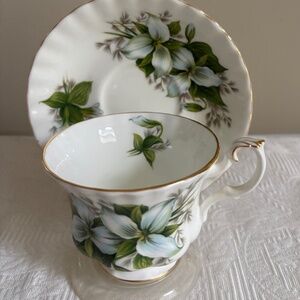 Royal Albert Trillium Cup & Saucer